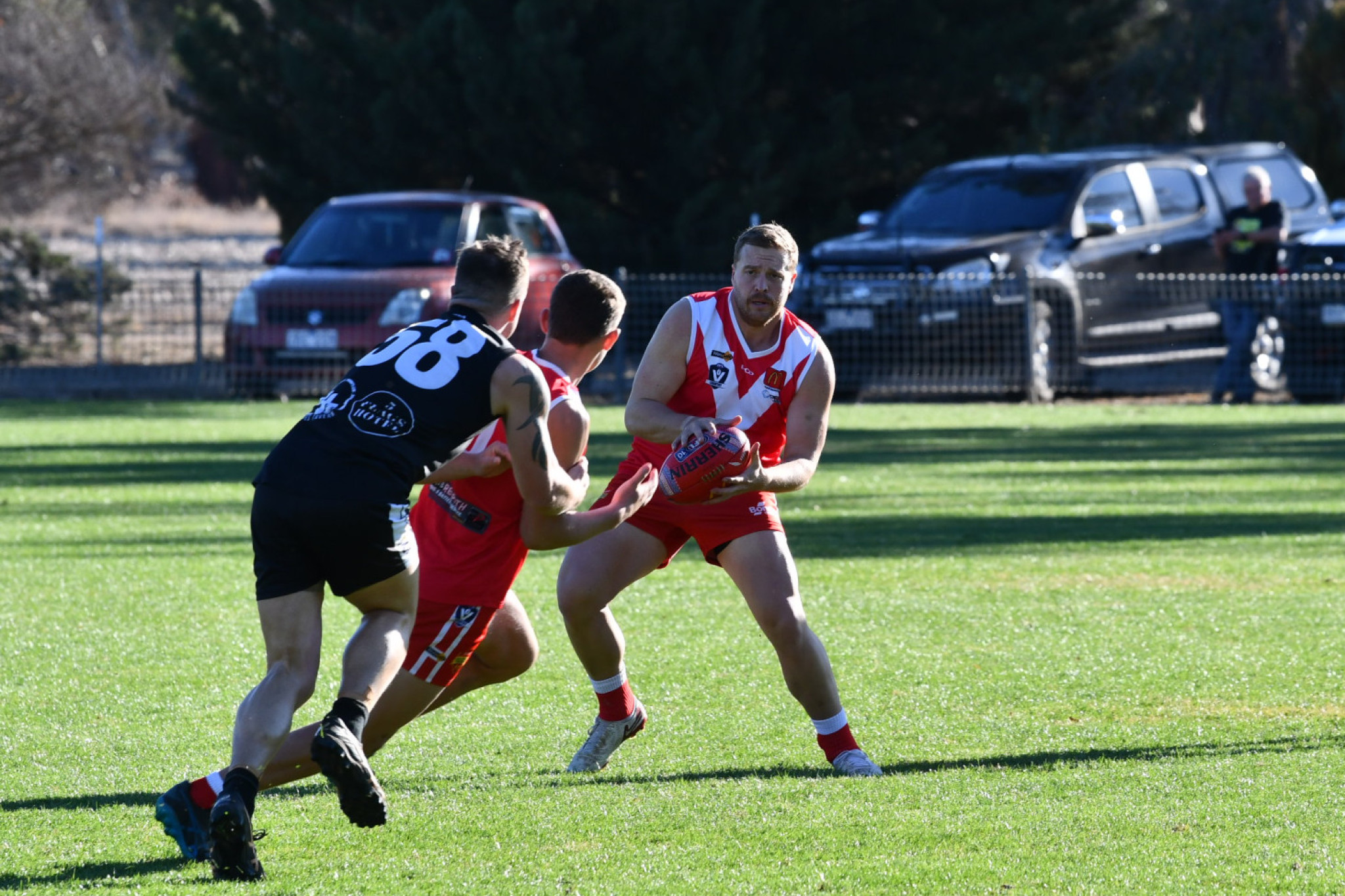 Trent Mortlock, pictured against Campbells Creek, is ready for his 400th.