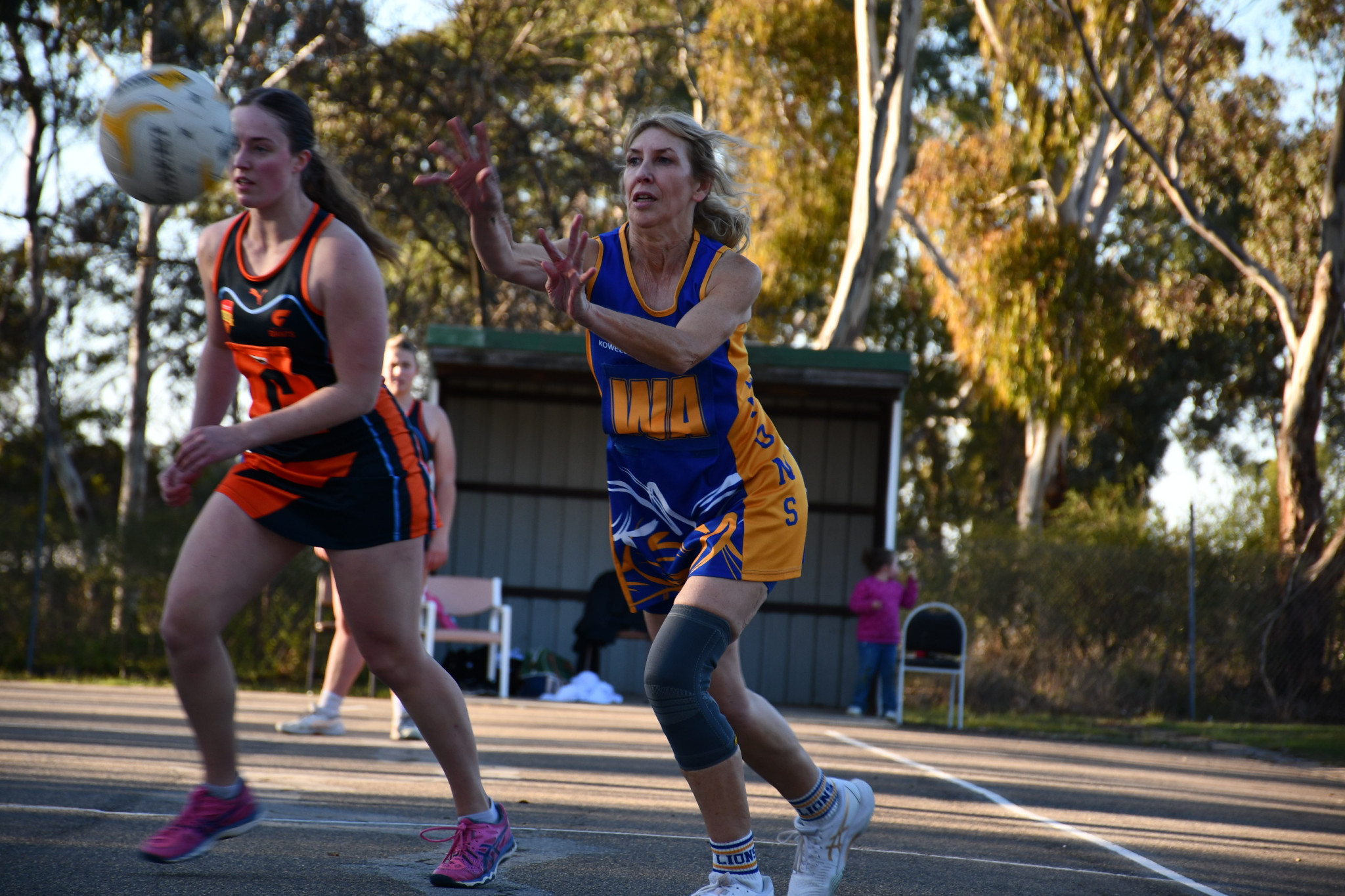 Suzie Rinaldi didn’t miss a beat in her A grade return for Harcourt.