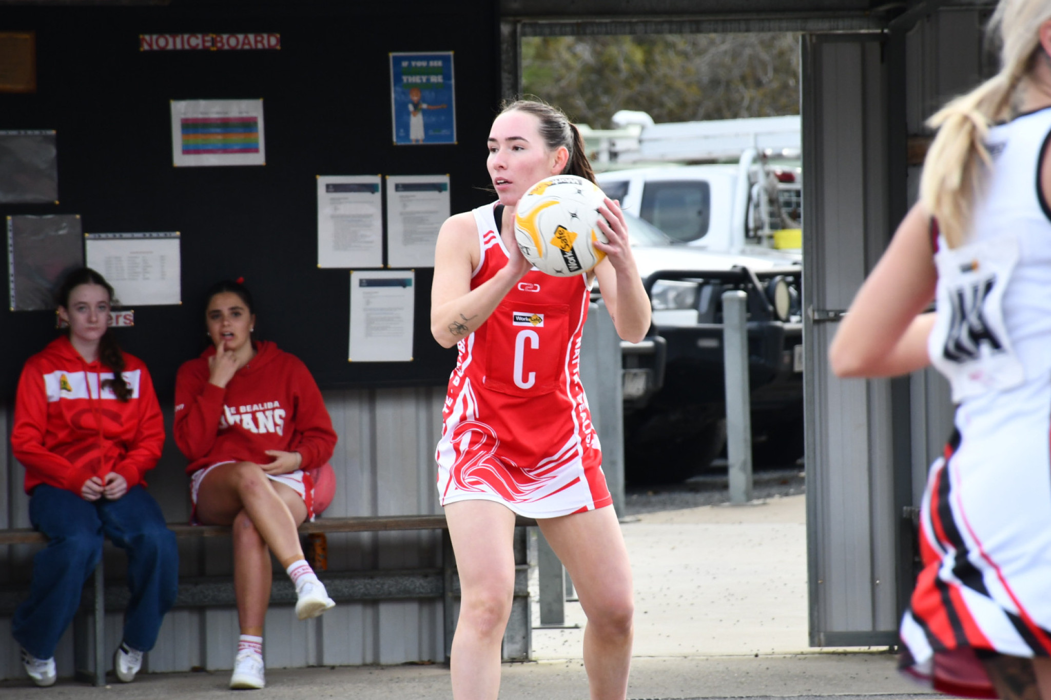 The consistent Ella Tranter was pivotal in the Swans 45-goal victory.