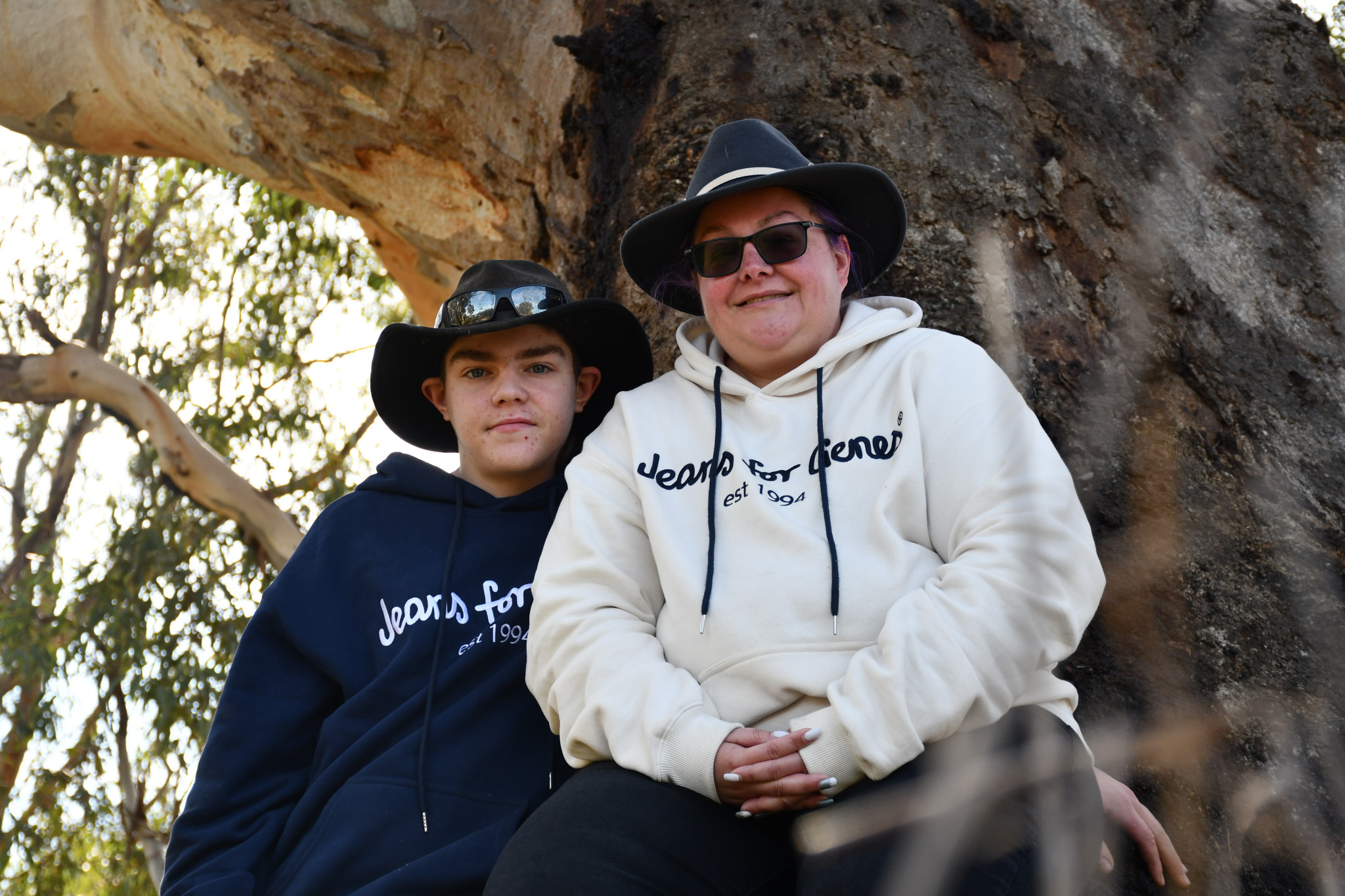 Harry and his mum Amanda Conn encourage the community to donate either online, by searching FightingHATSforHarry, or in-person on Thursday with contributions doubled for the day.