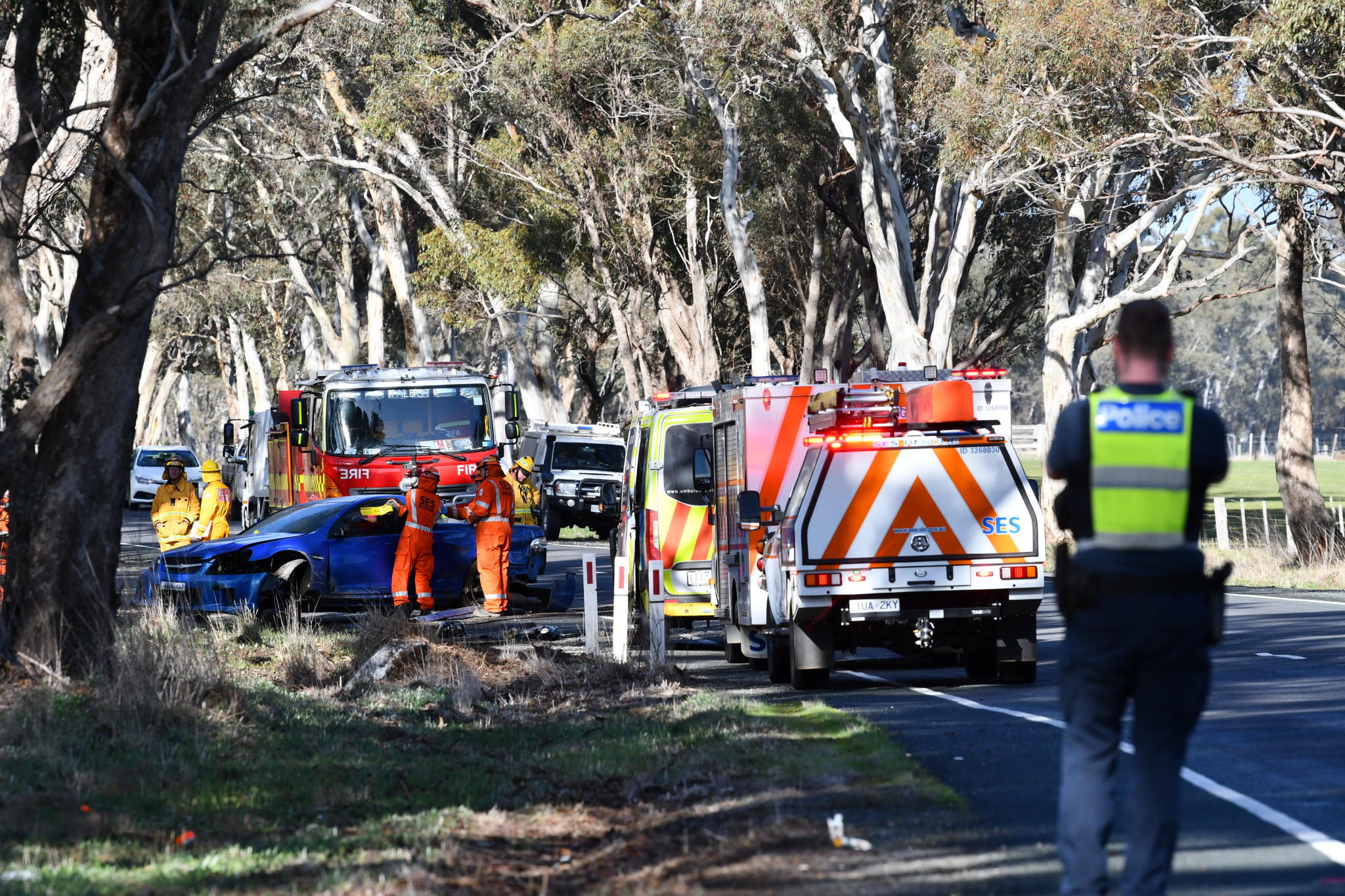 Emergency services have been kept busy this week, attending two separate single-vehicle collisions. 080825 17