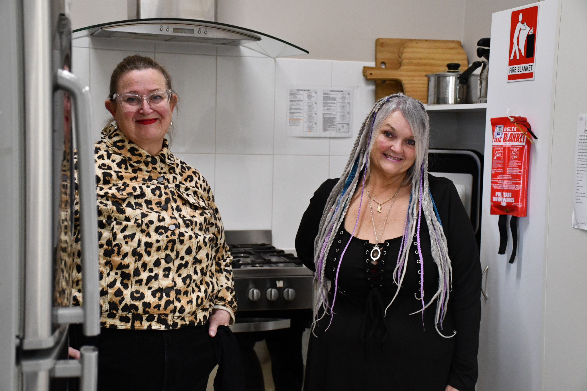 Session trainer Belinda Fabry and Maryborough Community House project officer Sue Miller are excited to see the program start.