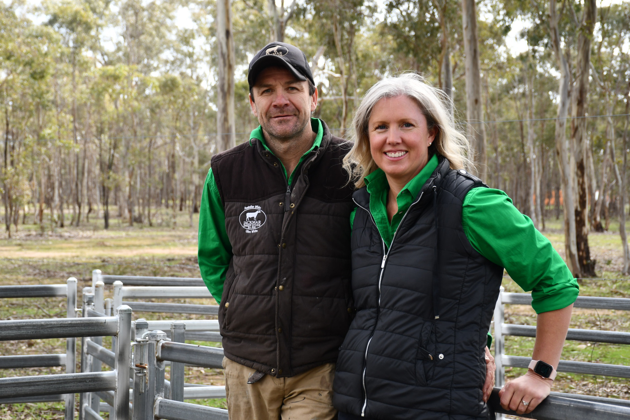 Drought conditions have had a devastating impact on Kev and Laura Martin, with 40 percent of their stud stock wiped out by acidosis.