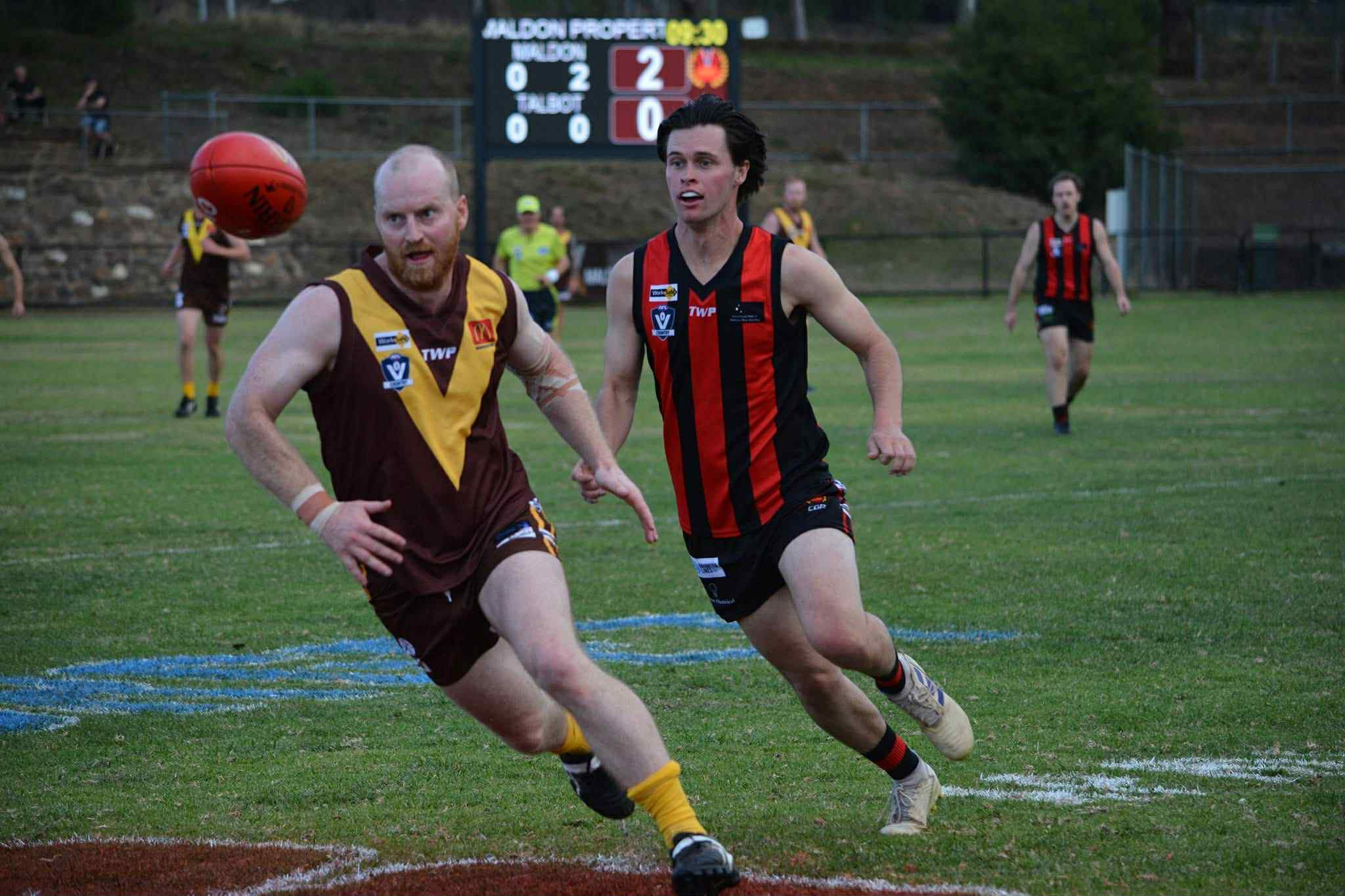 In Saturday’s reserves grand final, Matthew Smith will become just the fourth player in Talbot’s history to reach 300 games. Photo: Supplied.