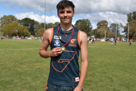 Despite being on the losing side, Lachlan Condie won the league under 17.5 best on ground.