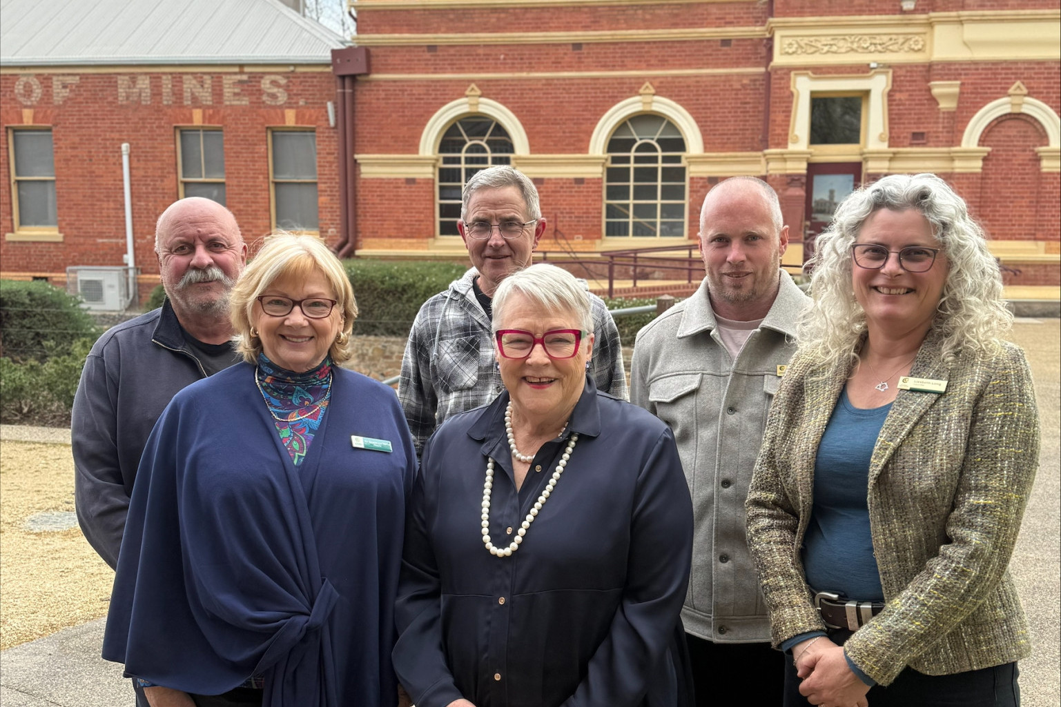 Bev McArthur (centre) met with Central Goldfields Shire Council to discuss the issues that matter most locally.