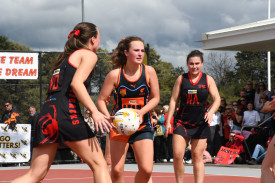 Maddison Smith aims to deliver an entry pass for the Maryborough Giants in the B grade decider.