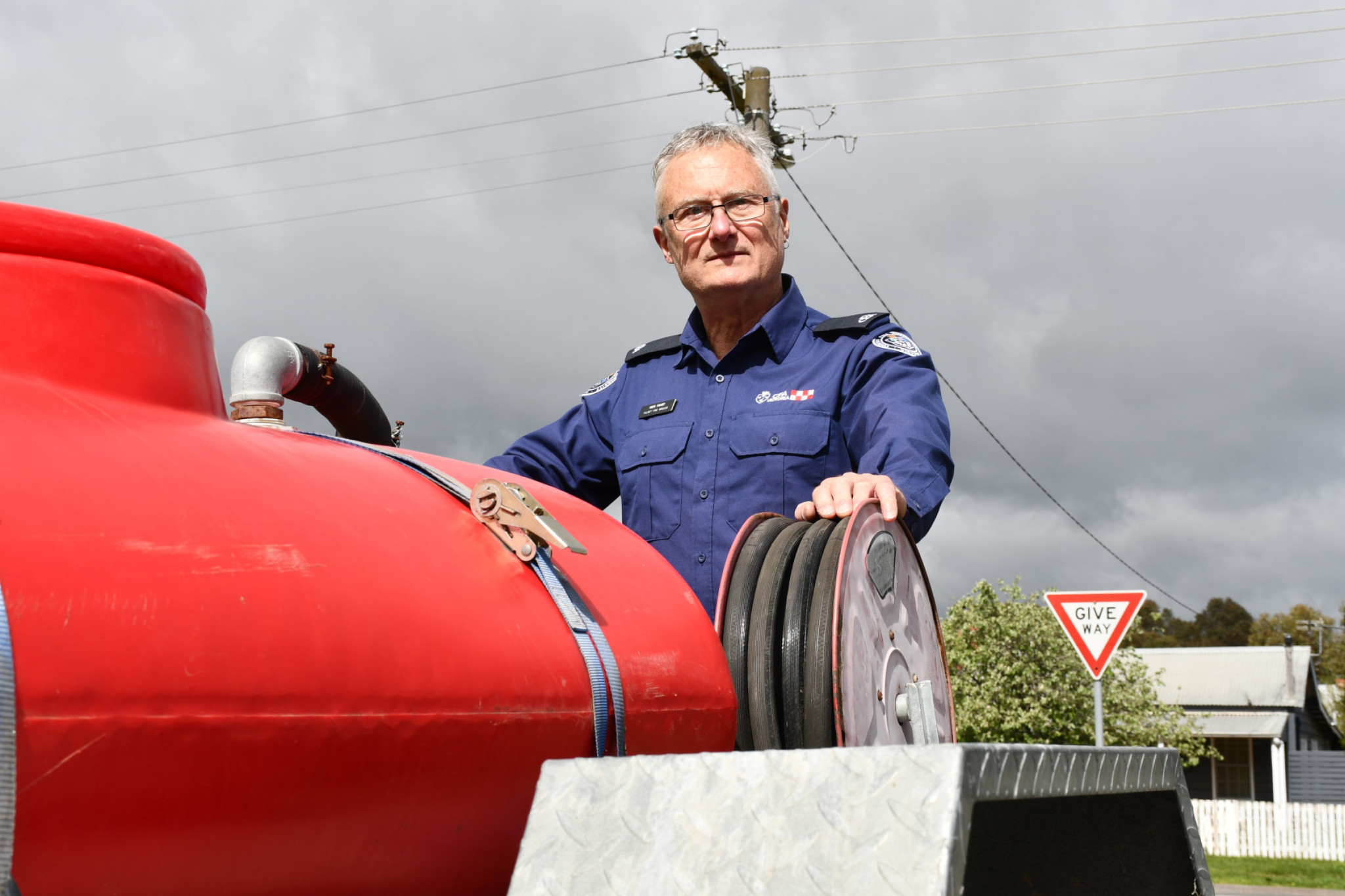 Talbot Fire Brigade’s Nick Fahey invites community members with a private firefighting unit, or are thinking about getting one, to come along and learn how best to operate them with safety in mind.