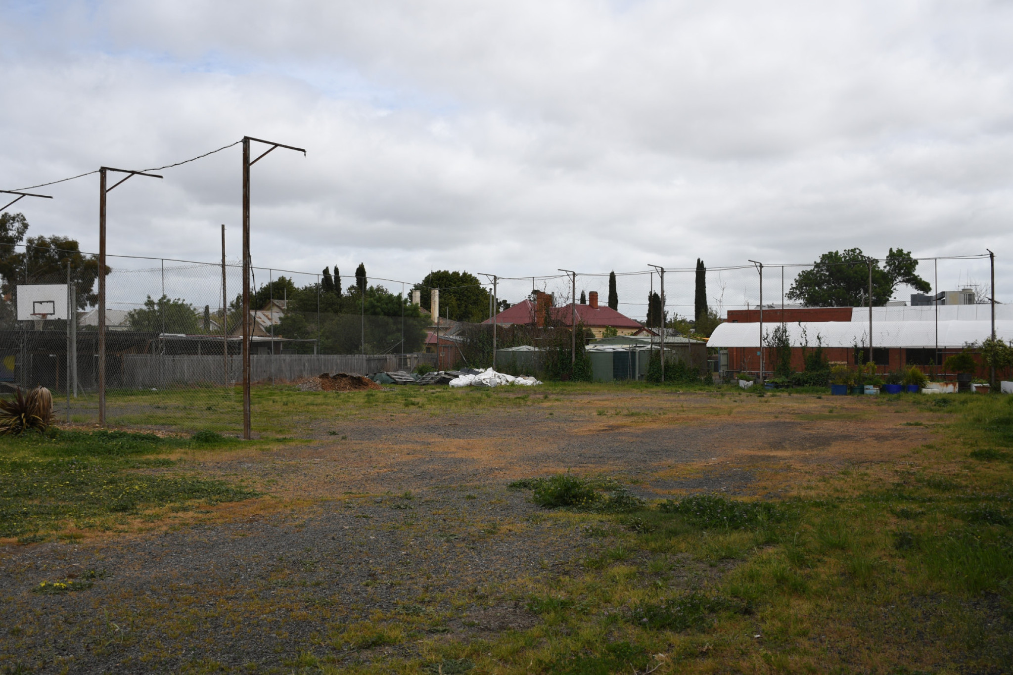 Maryborough Community Garden are expected to bring life back to the abandoned land, but according to the motion, they may one day be moved on.