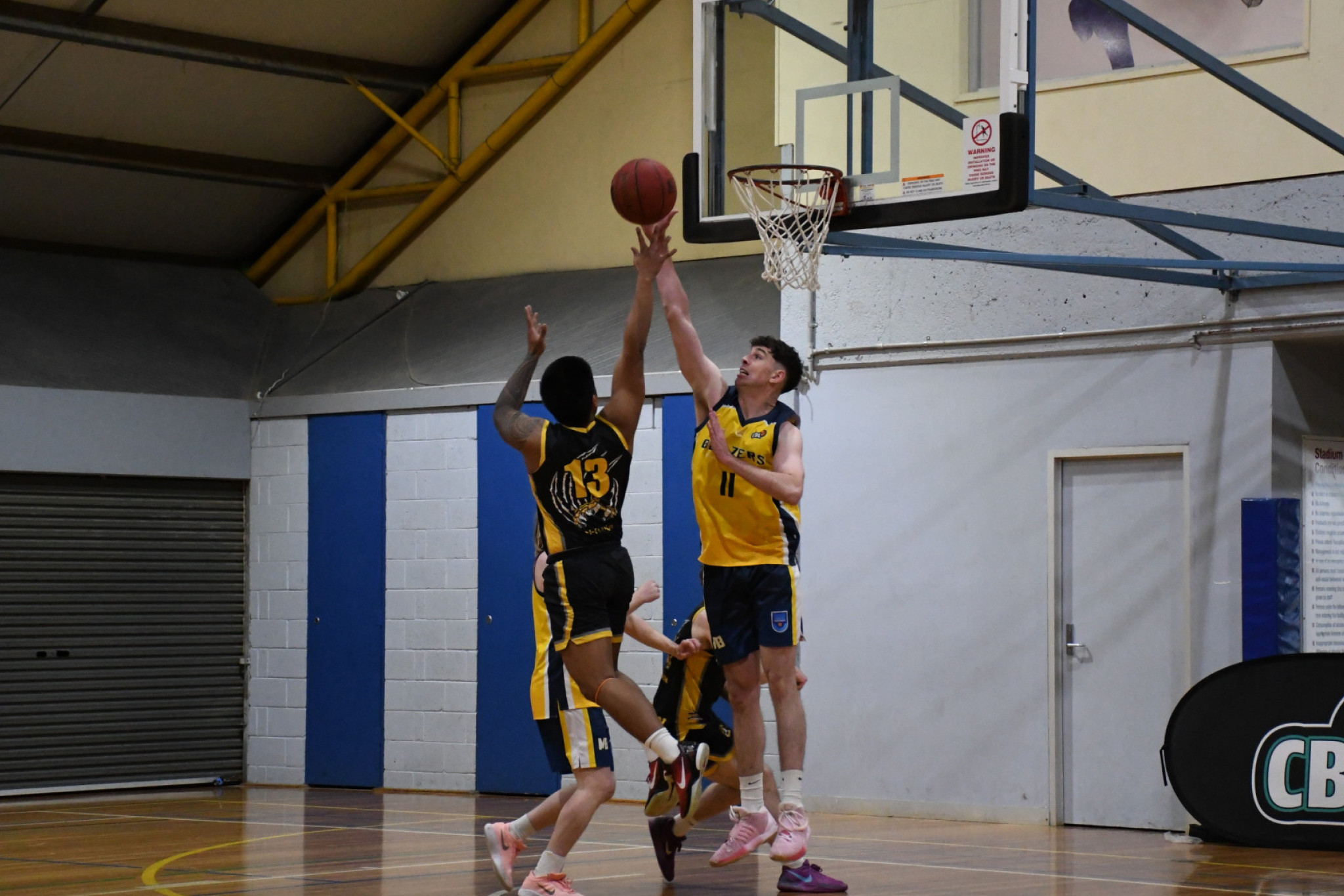 Kynan Carter, pictured against the Kyneton Tigers.