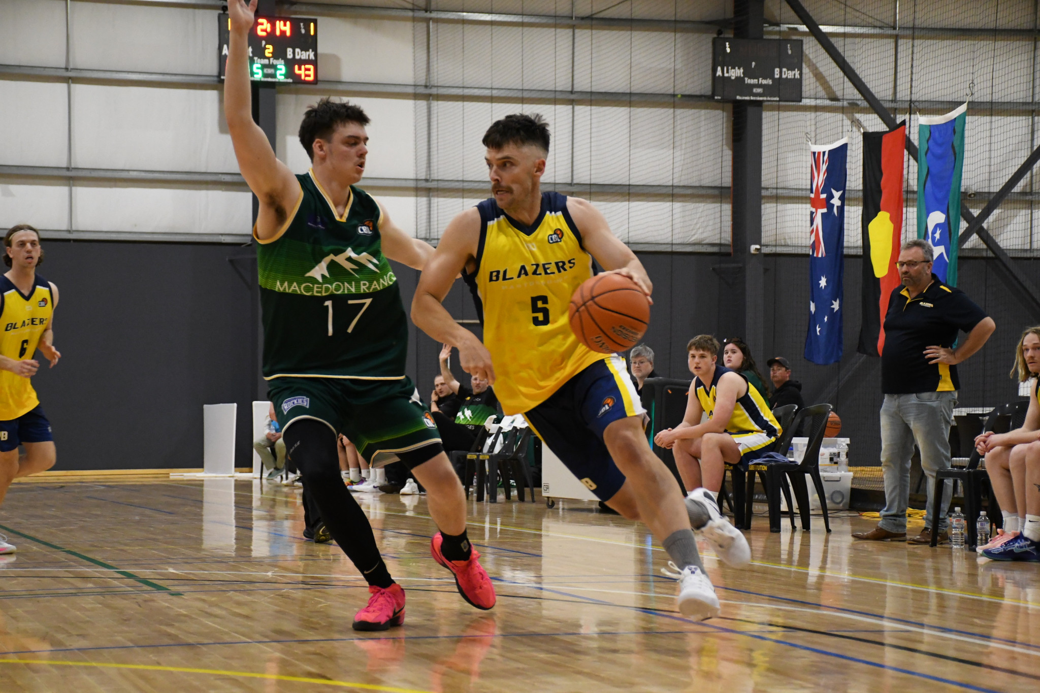 Brady Neill gave the Blazers a much-needed boost in his long-awaited return.