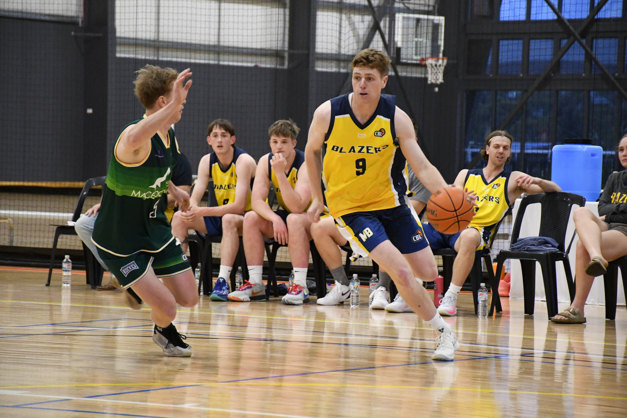 Bailey Jacobs led the Blazers in scoring against the Macedon Ranges Rockies, finishing with 23 points.