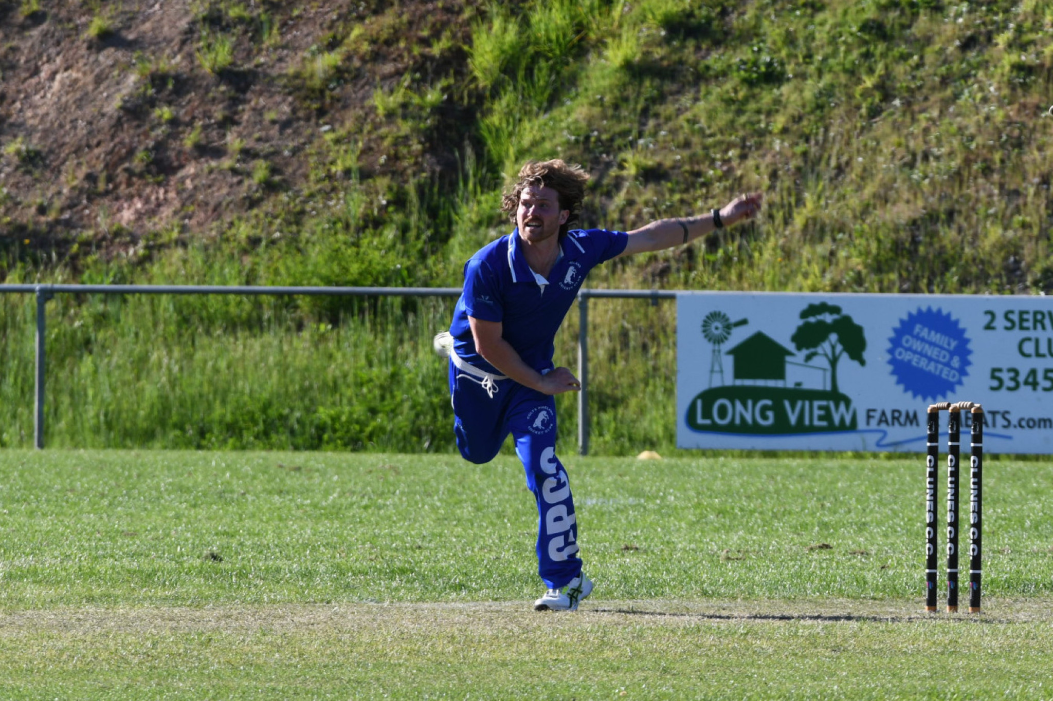 Ben Evans has been outstanding with both bat and ball for Colts Phelans so far this season.