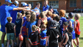Western Bulldogs visit Maryborough — Sport Snapshots