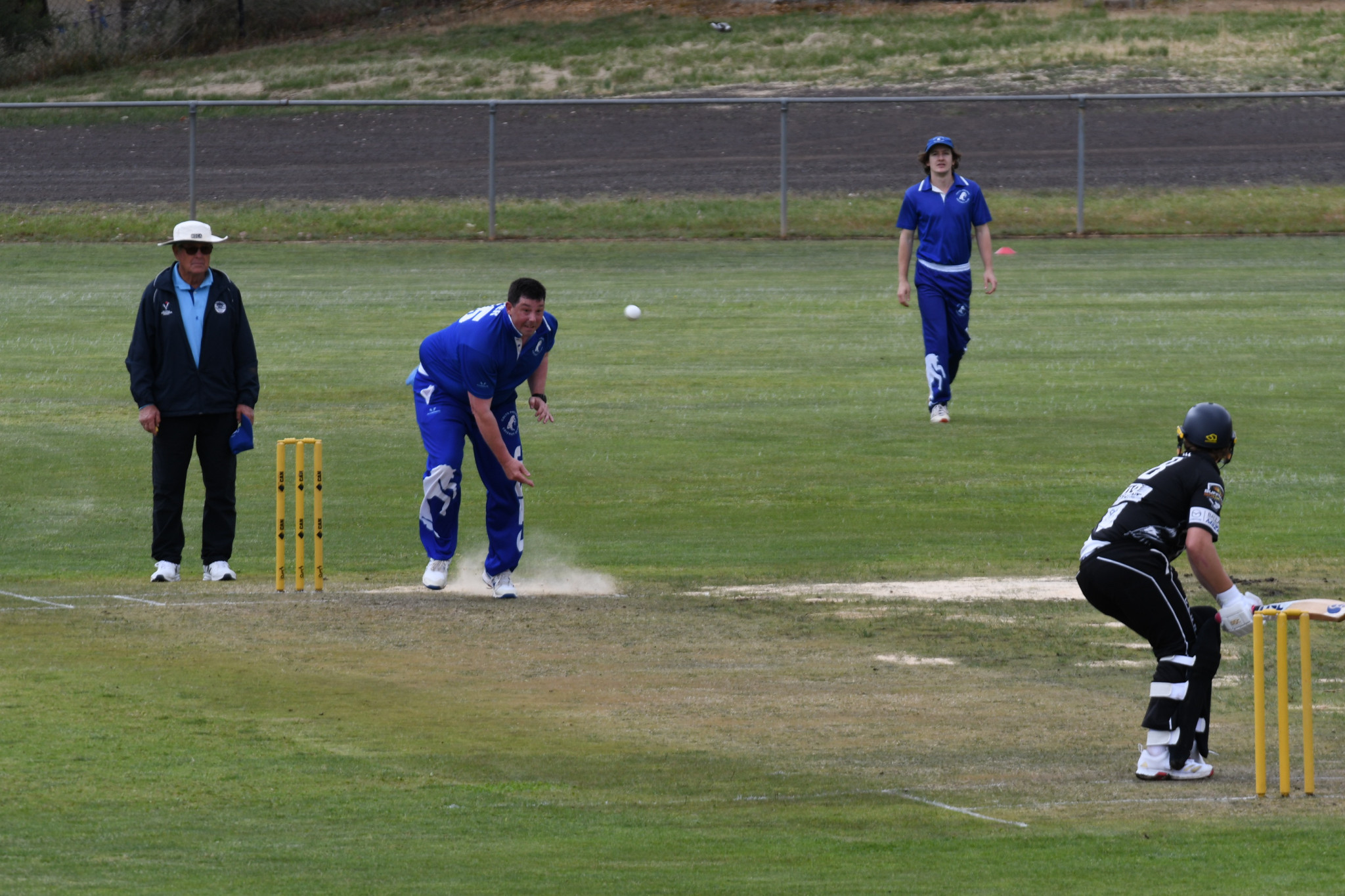 Dayne Baker helped clean up the tail in the Colts victory over Clunes.