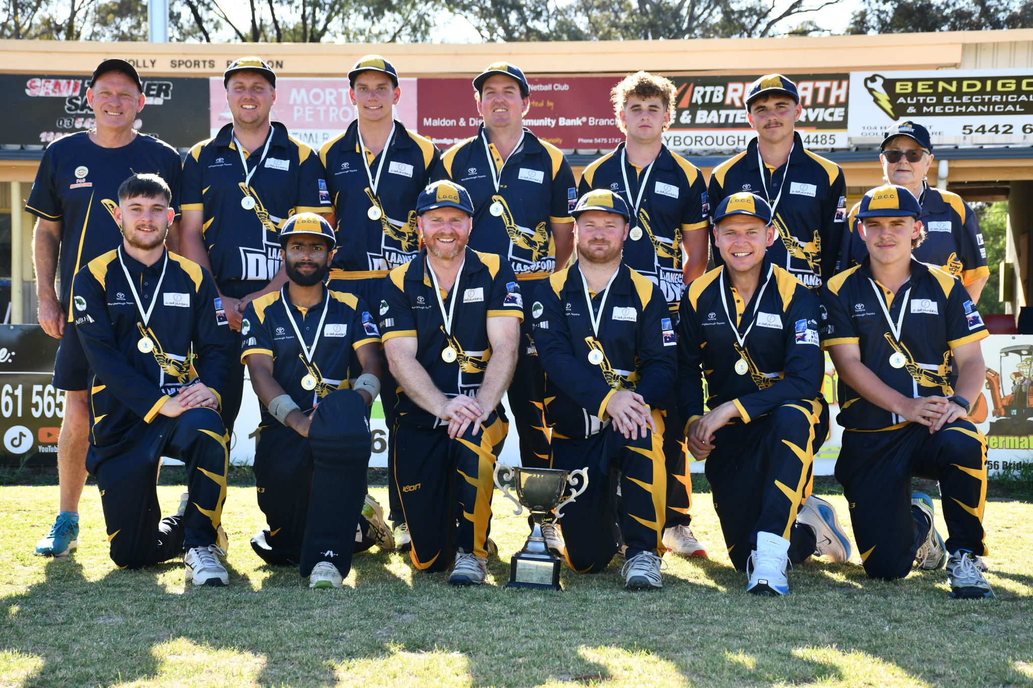 The MDCA one-day trophy continues to fit like a glove for Laanecoorie Dunolly, winning their fifth consecutive one-day premiership on Saturday with a six-wicket victory against old foes Colts Phelans.