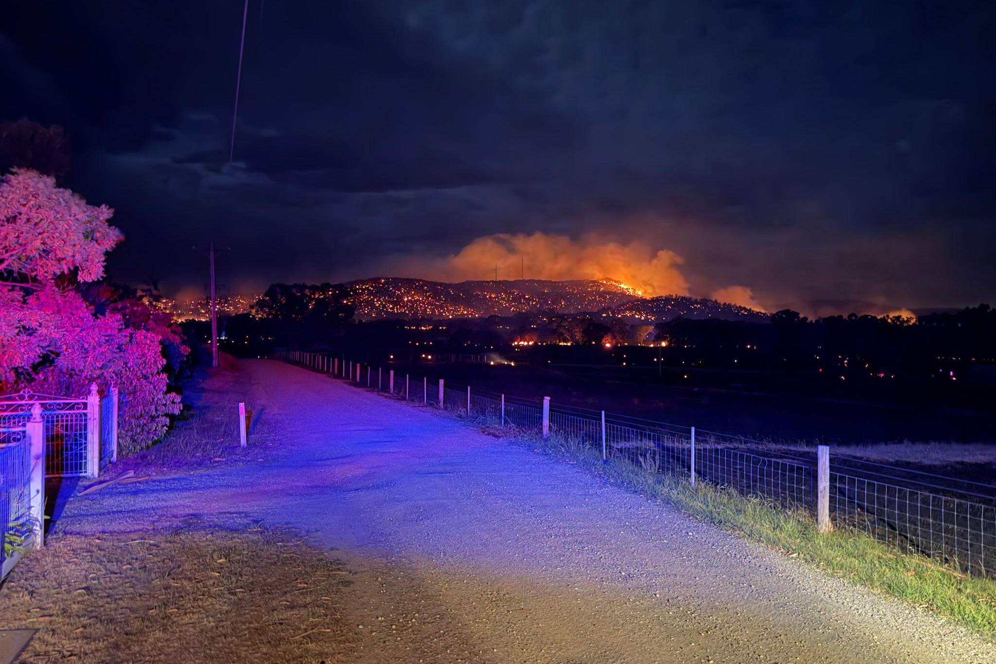 While the Central Goldfields avoided the worst of what Friday&rsquo;s catastrophic fire conditions had to offer, neighbouring regions were not so fortunate, including Harcourt and surrounds. Photo: Talbot Fire Brigade.