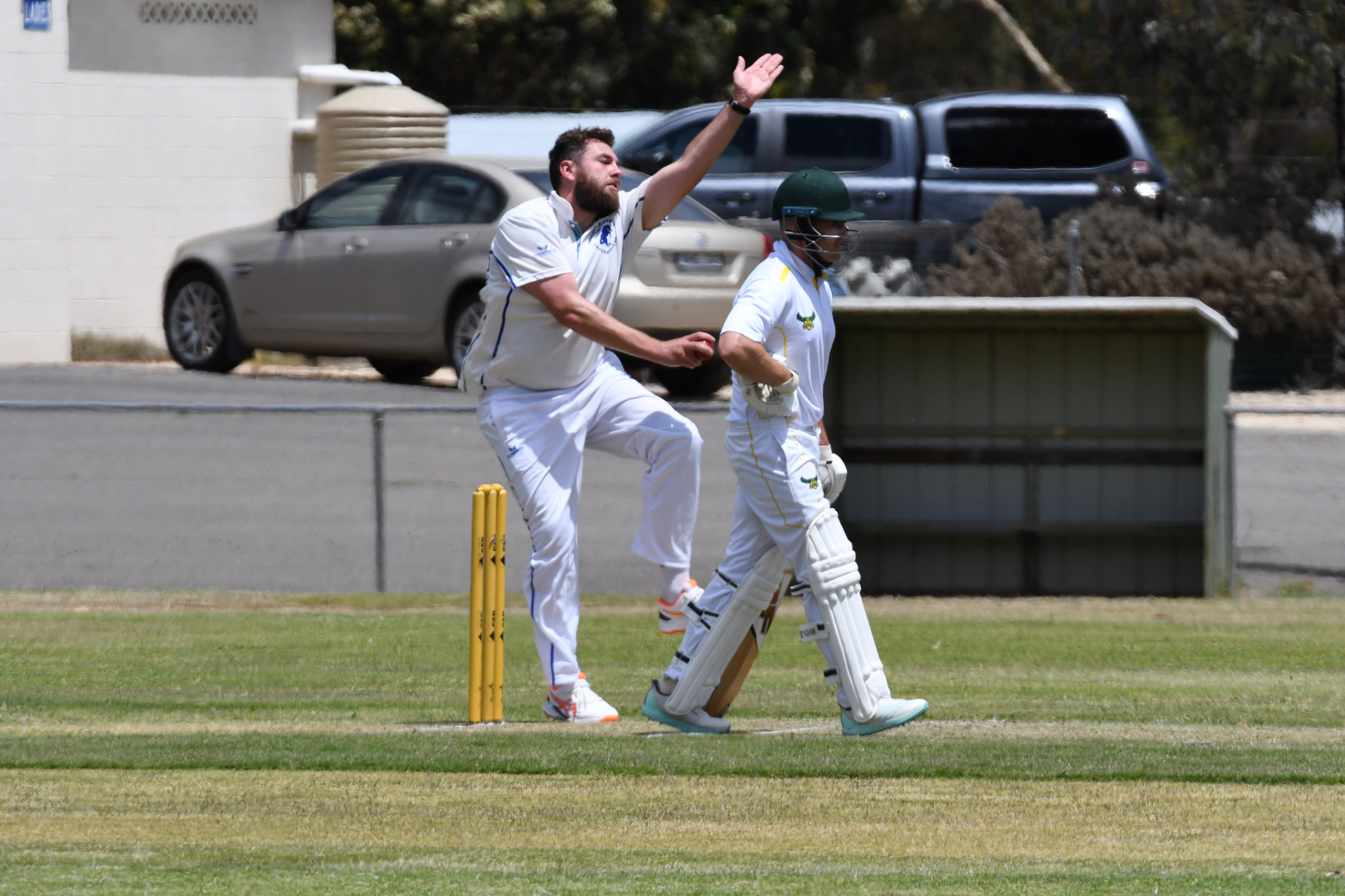 Colts seamer Nick Henderson leads his team with 16 wickets at an average of 16.13.