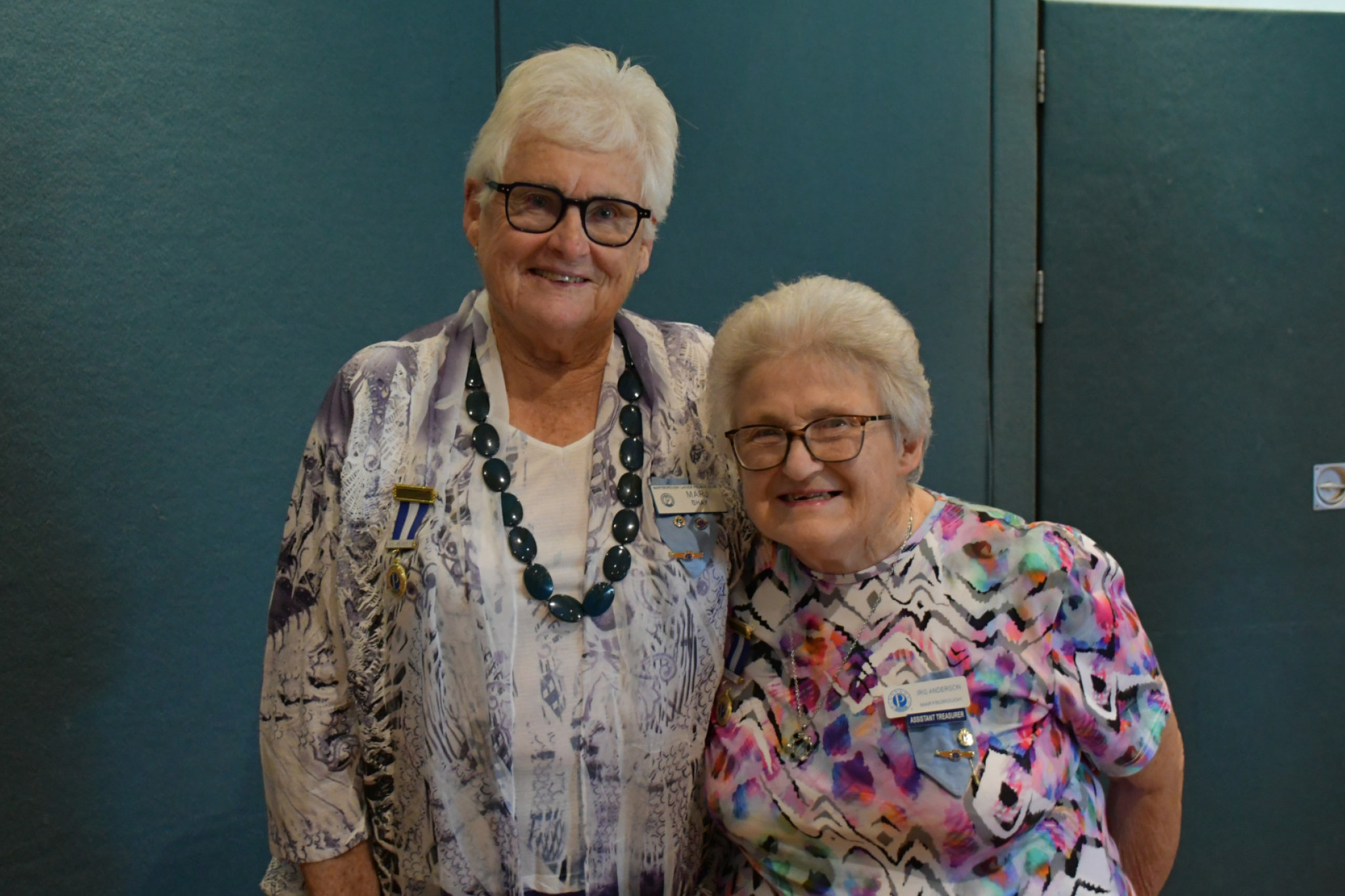 Marjory Shay and Iris Anderson are looking forward to continuing their involvement in Ladies Probus.