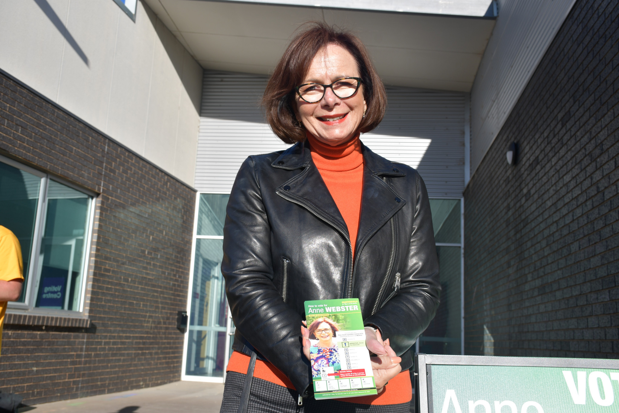 Dr Anne Webster ahead of last weekend's election.