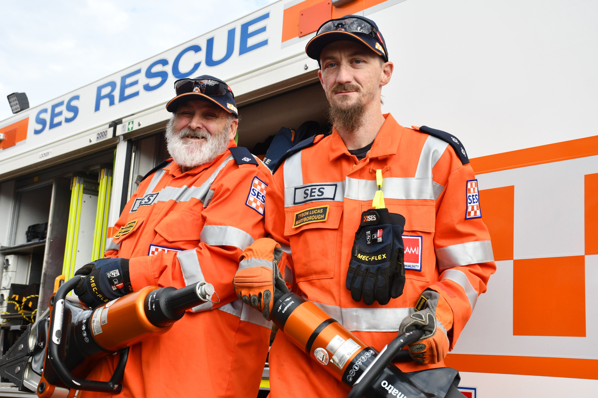 While controversial, the ESVF will provide funding allowing SES volunteers Darren Duffin and Tyson Lucas to continue helping locals.