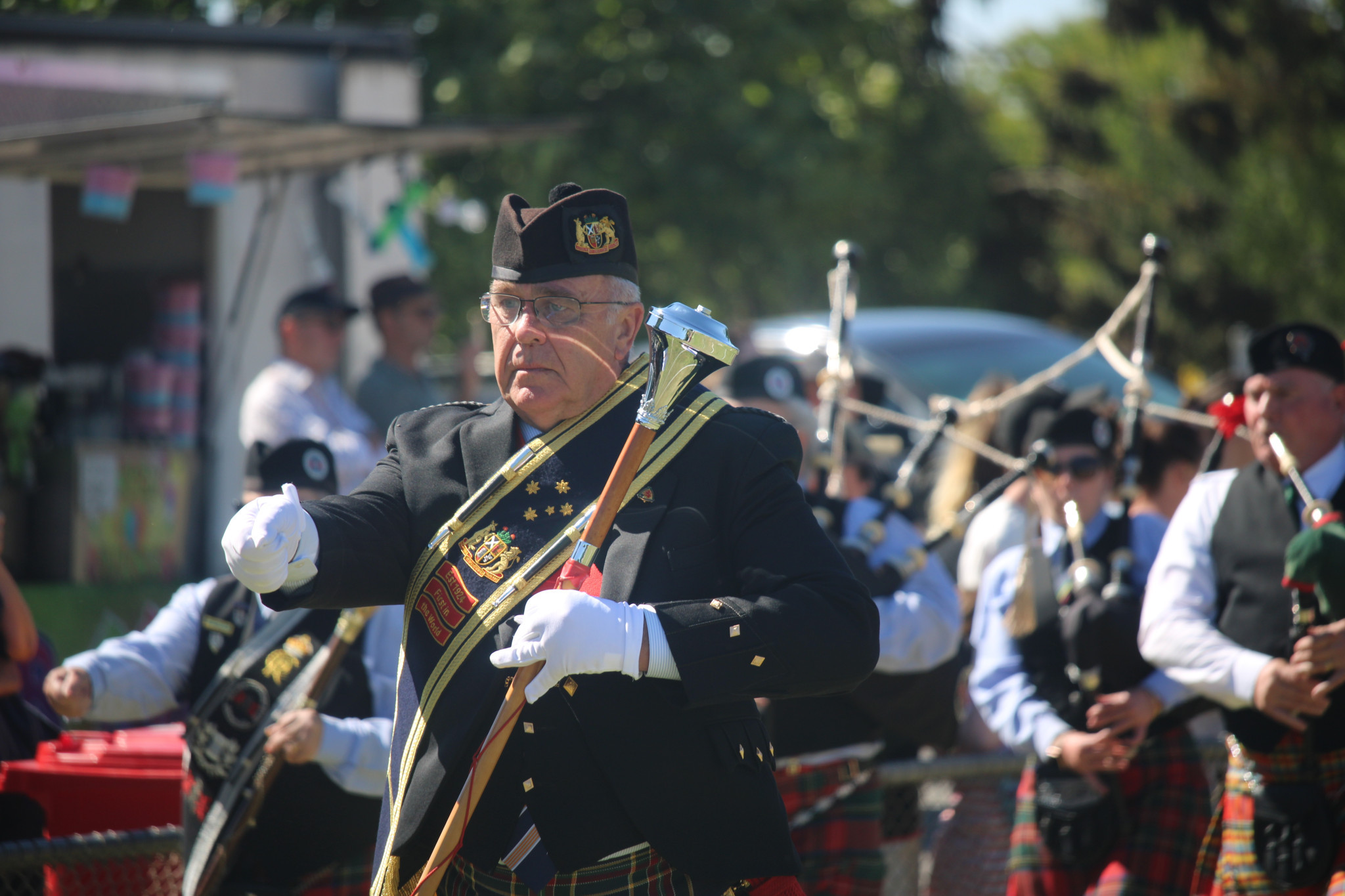 This year&rsquo;s Highland Gathering finished with the impressive mass bands performance, featuring bands from throughout Victoria.