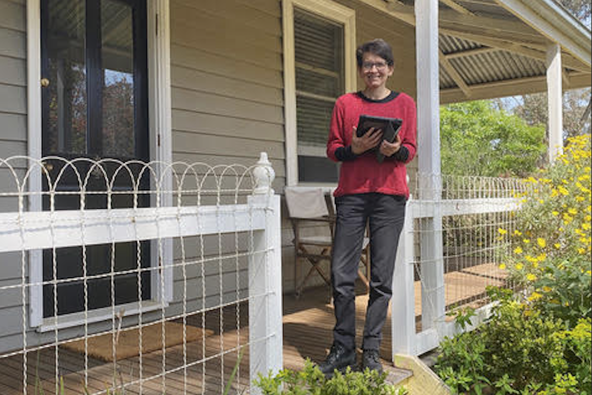 Resilience project assessor Janet Baker will show home owners how they can save money on their household energy usage. Photo: Supplied.