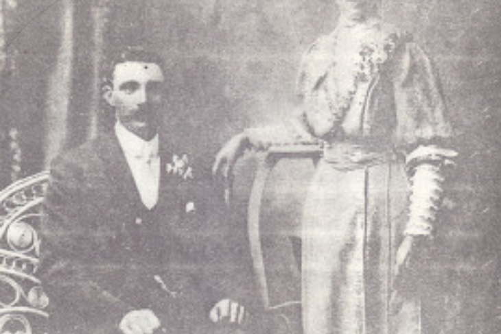 Dominic and his wife Beatrice